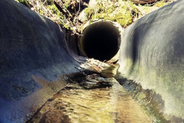 Drainage Swale Installation in Holland